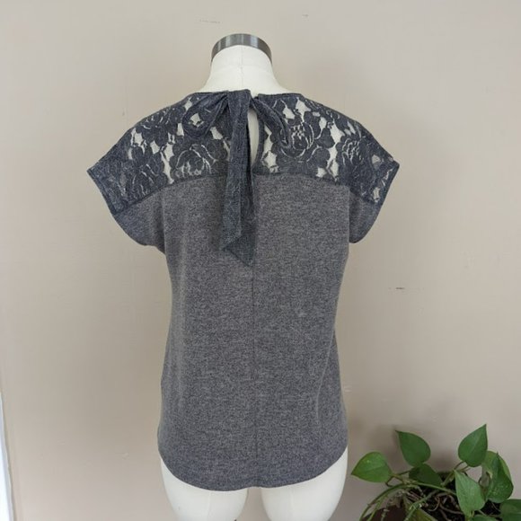 Faith and Joy lace sweater - Picture 5 of 9